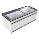 KH-IZMIR 2100 C/FR | Chest cooler/freezer with sliding curved glass top