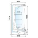 Argus FV 135 | Refrigerated wall counter D