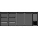 TC BBCL4-6622 | Barová lednice s dveřmi a zásuvkami