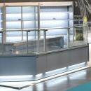ZARA2 125 | Counter with straight glass and external aggr. S