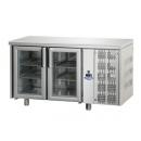 TF02MIDPV - Glass door refrigerated worktable GN 1/1
