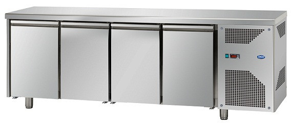 TF04MIDGN - 4 doors Refrigerated Counter GN 1/1 