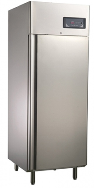 GNC740L1 INOX | Lednice s plnými dveřmi