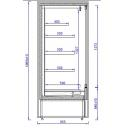 RCH 0.9 DORTMUND 1,1 | Refrigerated shelf