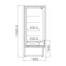 RCH 4D - 1.5 | Refrigerated wall counter