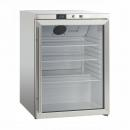 SK 145 GDE | Stainless steel glass door cooler