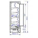 GRANDIS SGD 2.5/0.7 | Refrigerated wall cabinet