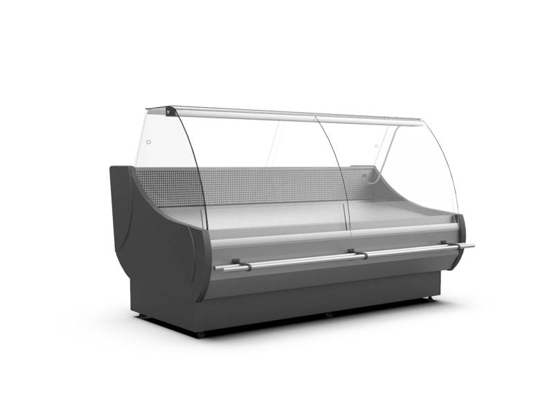 WCh-7 Ofelia 1330 ZZ | Counter with curved glass without aggr.(S)