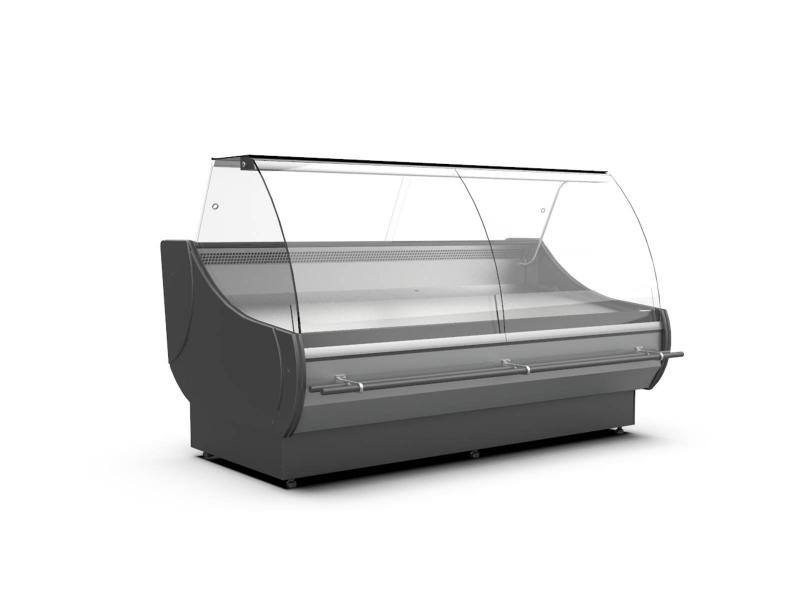 WCh-7/1 1330 OFELIA | Refrigerated counter with curved glass (V)