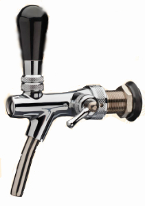 Výčepní kohout Premium - chromový (felom)