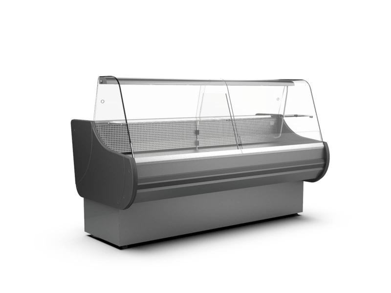 WCH-1/E2 1200 EGIDA | Counter with curved glass (s)