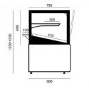 ROLLADA 970 | Neutral confectionary counter