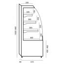 VERMELLO MINI 665 | Refrigerated shelving