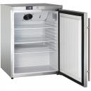 SK 145 E | Stainless steel refrigerator with solid door