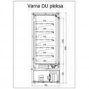 R-1 VR 250/80 VARNA DUZ | Refrigerated cabinet hinged doors