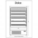 R-1 DC 110/80 DOLCE | Přístěnná chladicí vitrína bez agregátu