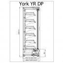 R-1 YR 187/80 YORK | Refrigerated wall cabinet