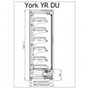 R-1 YR 187/80 YORK | Refrigerated wall cabinet