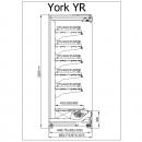R-1 YR 187/80 YORK | Refrigerated wall cabinet