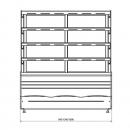 C-1 BL 130/CH BELLISSIMA | Pastry counter