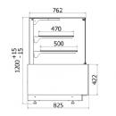 C-1 LMM 130/CH LUMINA MINI | Pastry counter