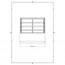 C-1 CL 130/GR CARMELLA | Pastry hot counter