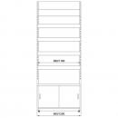 R-1 BL 120 BELLISSIMA | Neutral pastry rack