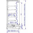 MODUS 3.0/0.9 | Refrigerated wall cabinet (without aggregate) D