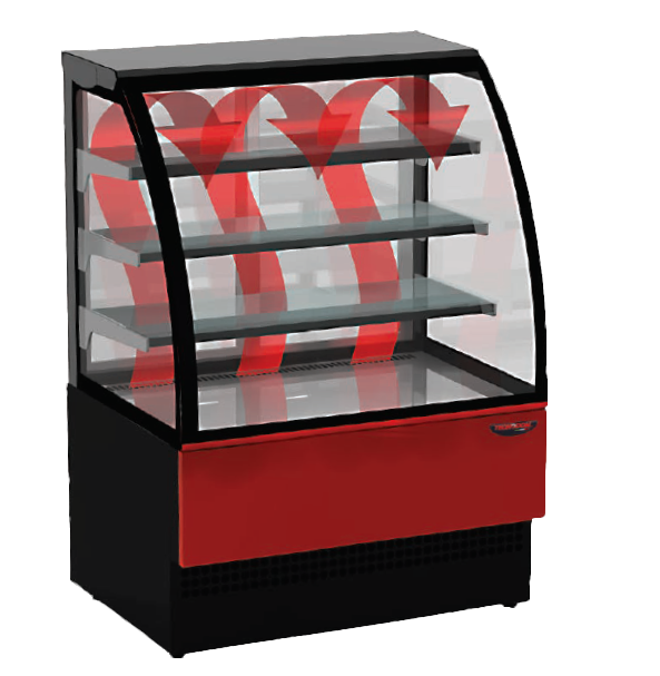 EVO HOT 90 | Heated display counter
