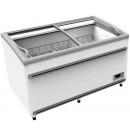 KH-IZMIR FR | Chest freezer with sliding curved glass top