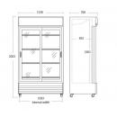 SD 1002 SLE | Lednice s posuvnými dveřmi