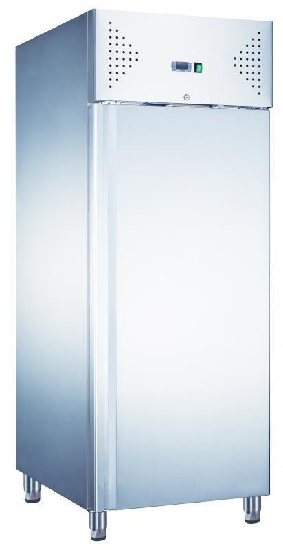 KH-GN600TN | Nerezová lednice s plnými dveřmi