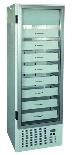 AP 635 (SCHA 401) | Glass door cooler with drawers