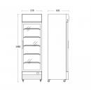 SD 417 BE | Lednice s prosklenými dveřmi