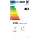 DC1080BB | Lednice s dvojitými skleněnými dveřmi