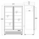 DF 1006 BD | Commercial Display Freezer