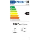 DF 1006 BD | Mraznička s prosklenými dveřmi