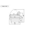 FIONA 1.25 | Refrigerated counter