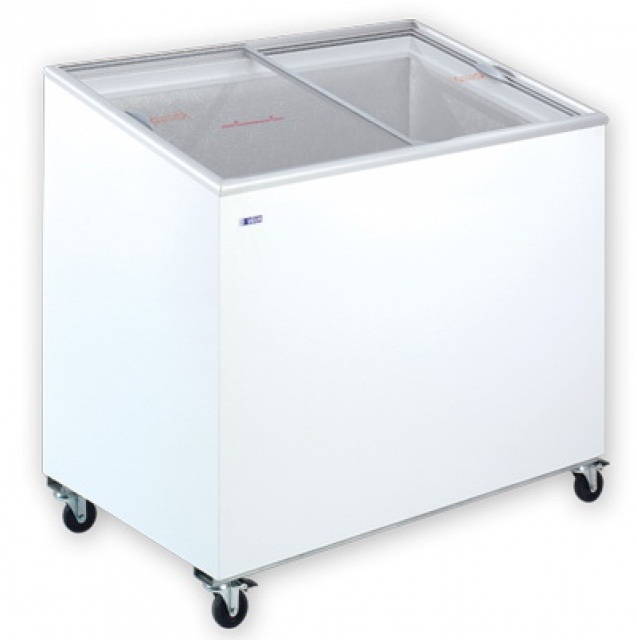KH-CF400 SCE | Chest freezer with slanting sliding glass door
