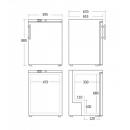 GUR 190 W | Refrigerator with solid door