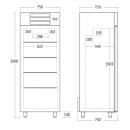 GUR 600 W | Full-door refrigerator