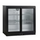 BB211SLBB | Two-door refrigerator with sliding glass doors