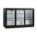 BB311SLBB | Thre-door refrigerator with sliding glass doors