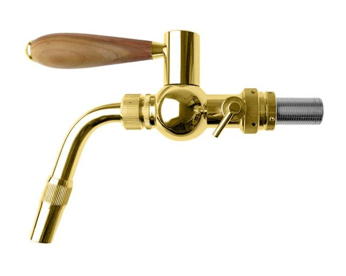 Výčepní kohout Baroko 2.0 zlatý