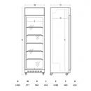 DCC 420 BD | Glass door cooler