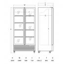 DC 826 BD | Glass door cooler