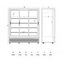 DC 1500 BSLD | Glass door cooler