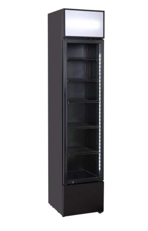 DCC 217 BC | Lednice s prosklenými dveřmi