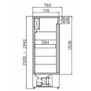 SCh-1-2/1400 WESTA | Sliding glass door cooler