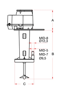 MID-7 | Motorový vířič s pumpou